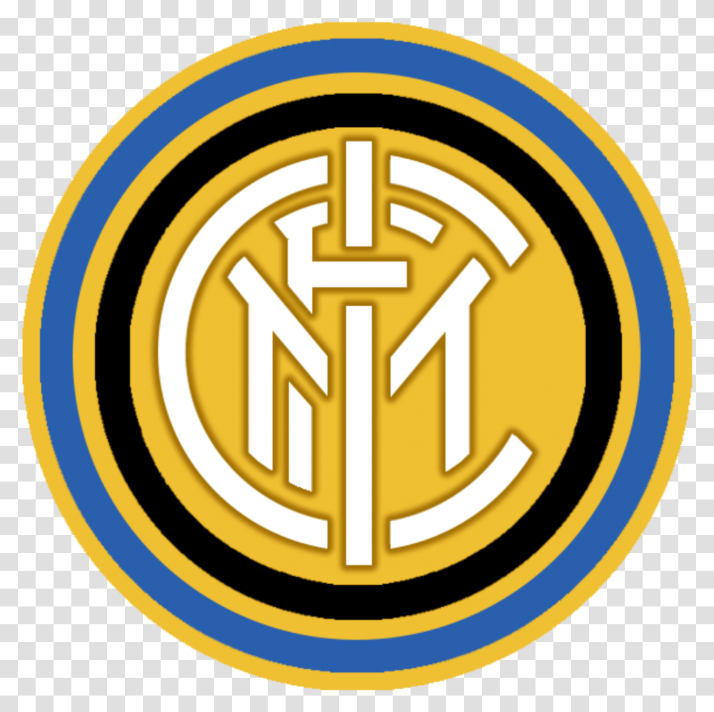 Inter Milan Fc Logo Inter Milan Old Logo, Symbol, Trademark, Emblem, Text Transparent Png