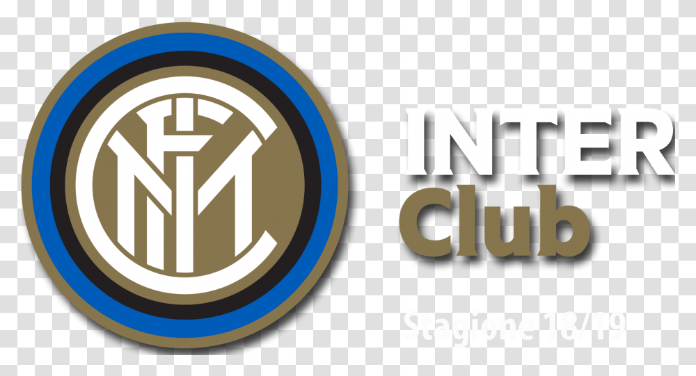 Inter Milan Football Club Logo Logo Inter Milan, Symbol, Trademark, Text, Label Transparent Png
