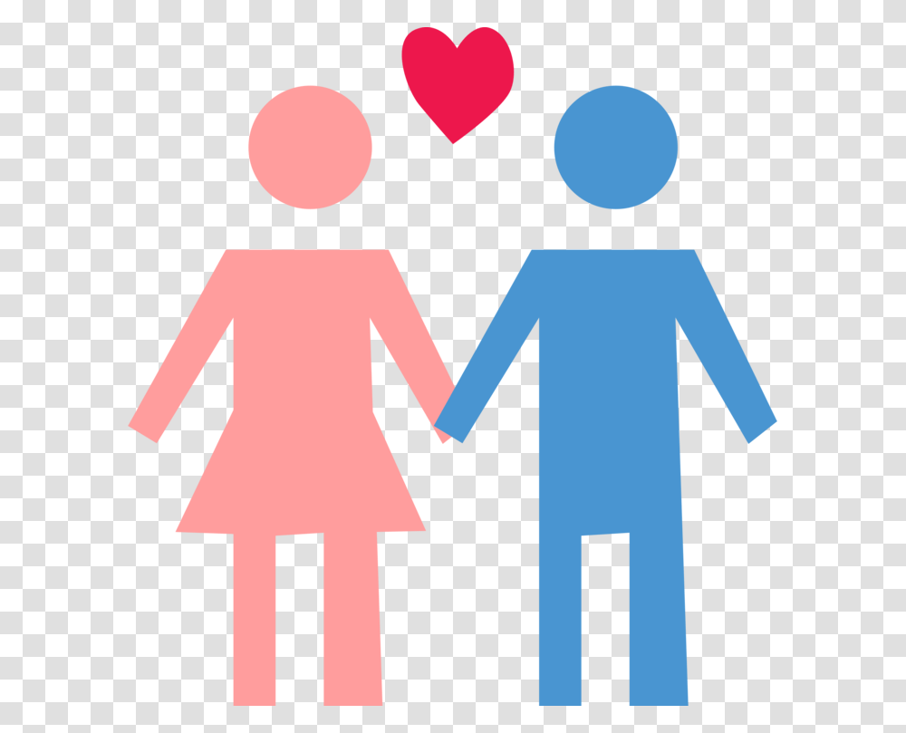 Interactionlovetext Straight Couple Clipart, Pedestrian, Sign, Road Sign Transparent Png