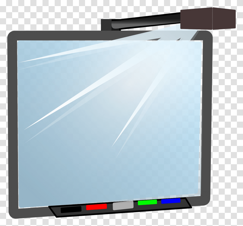 Interactive Board Clipart, White Board, Monitor, Screen, Electronics Transparent Png