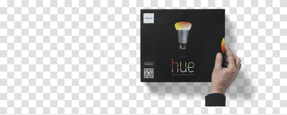 Interactive Packaging Design For Philips Hue Philips Hue Packaging, Person, Human, Light Transparent Png