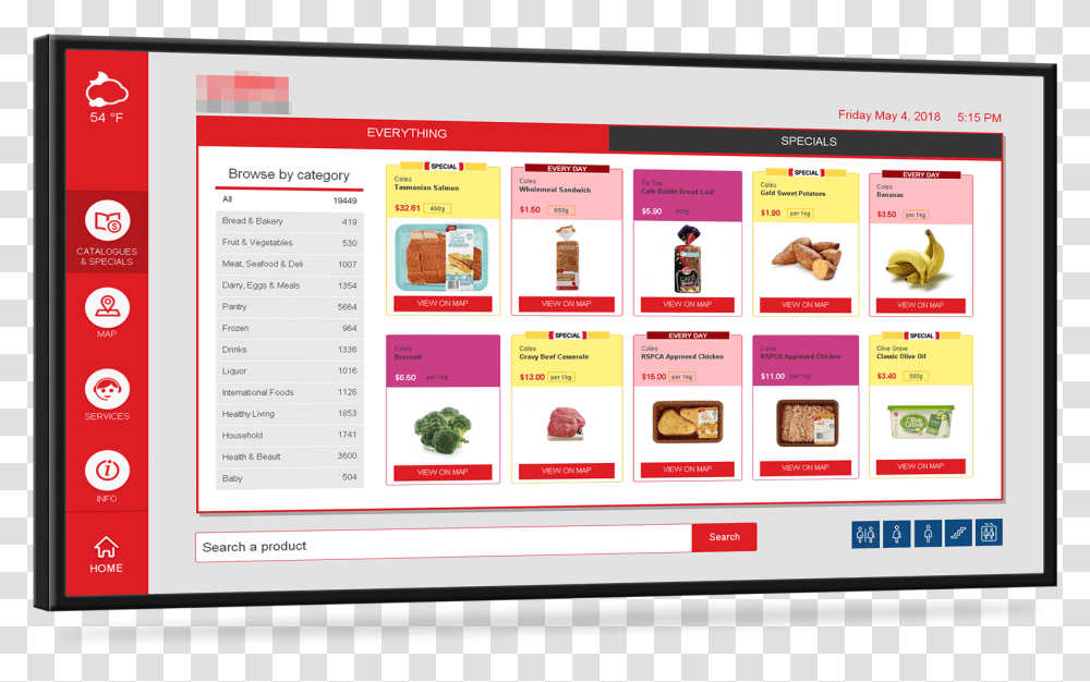 Interactive Retail 1 Display Device, File, Webpage, Computer Transparent Png