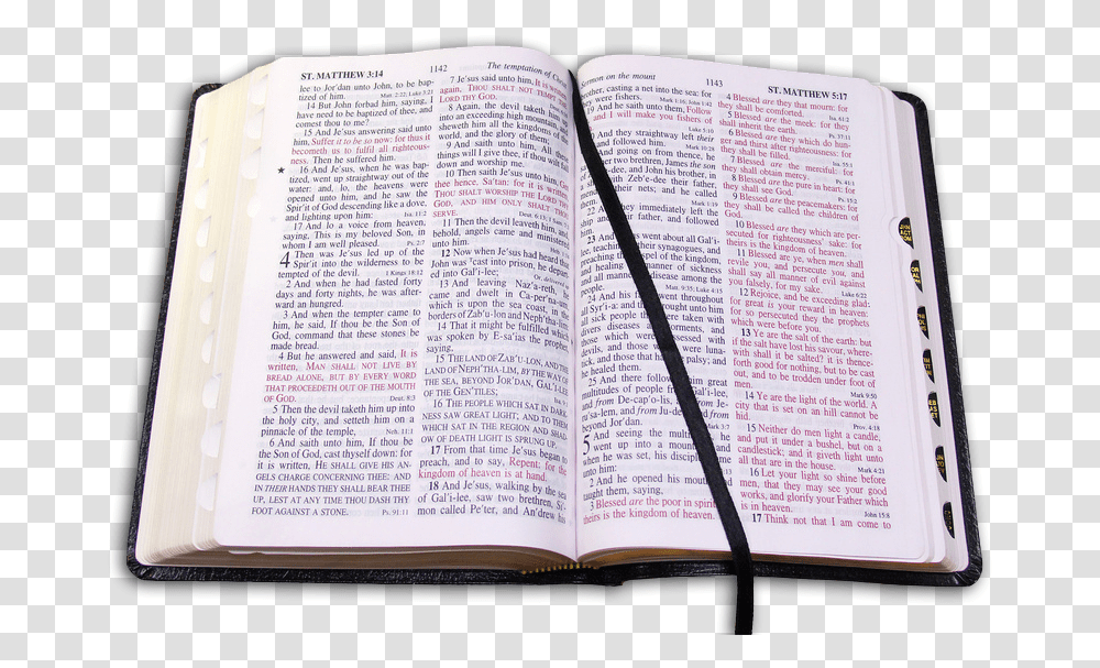Interactive Study Tools Bible Open To Romans, Book, Page, Diary Transparent Png