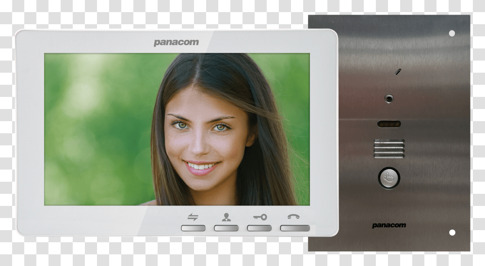 Intercom Intercom Face, Person, Monitor, Screen, Electronics Transparent Png