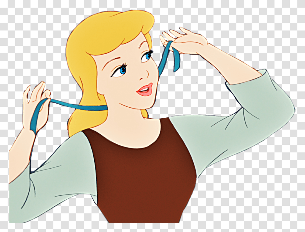 Interesting Cinderella Disney Princess Aesthetic Cartoon, Arm, Face, Drawing, Female Transparent Png