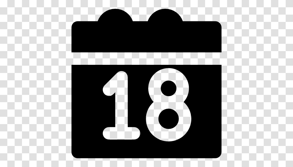 Interface Icon, Number, Calendar Transparent Png