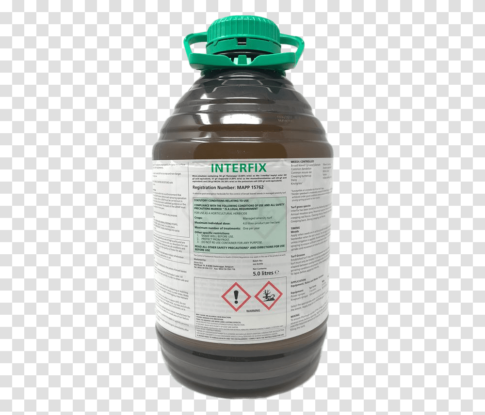 Interfix Turf Herbicide 5lTitle Interfix Turf Herbicide Plastic Bottle, Plant, Food, Menu Transparent Png
