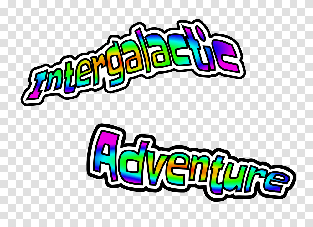 Intergalactic Adventure Logo Text Icons, Label, Flyer, Alphabet Transparent Png
