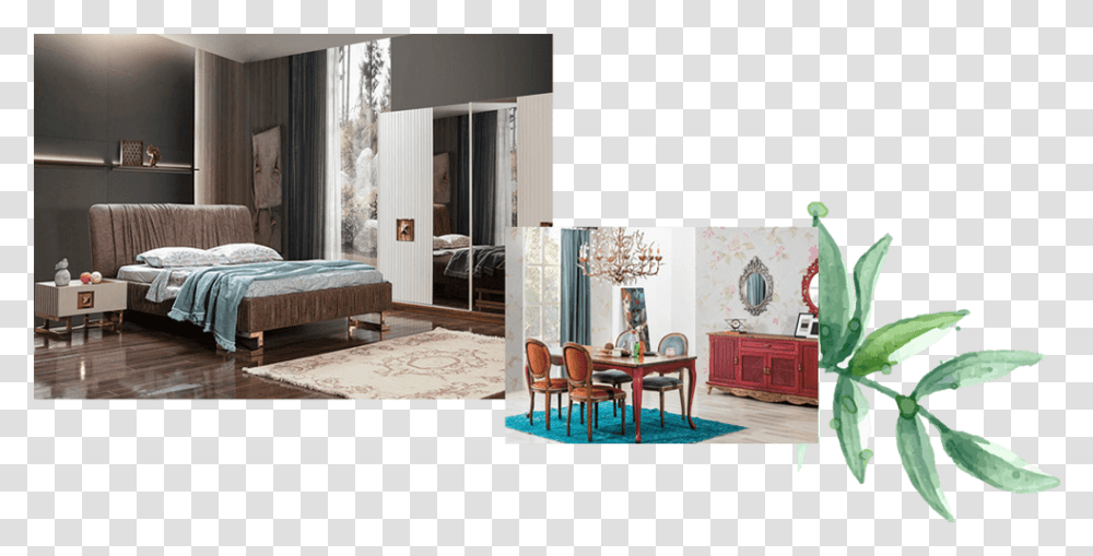 Interior Design, Furniture, Chair, Bed, Bedroom Transparent Png