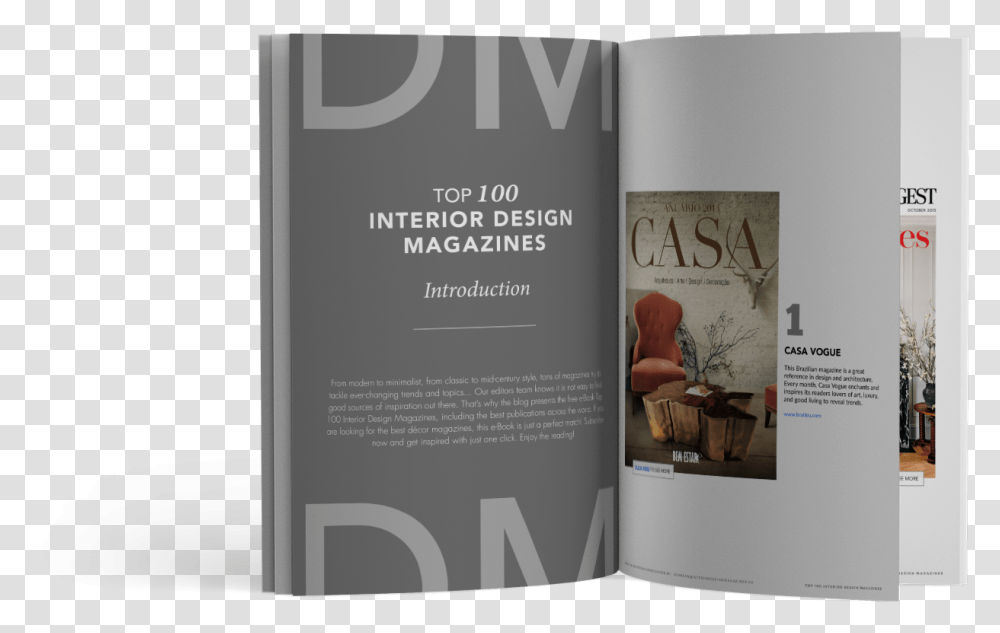 Interior Design Magazines Flyer, Poster, Advertisement, Paper, Brochure Transparent Png