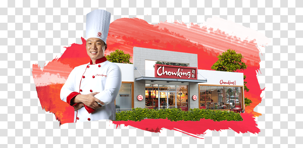 Interior Graphics Of Chowking, Person, Human, Shop, Chef Transparent Png