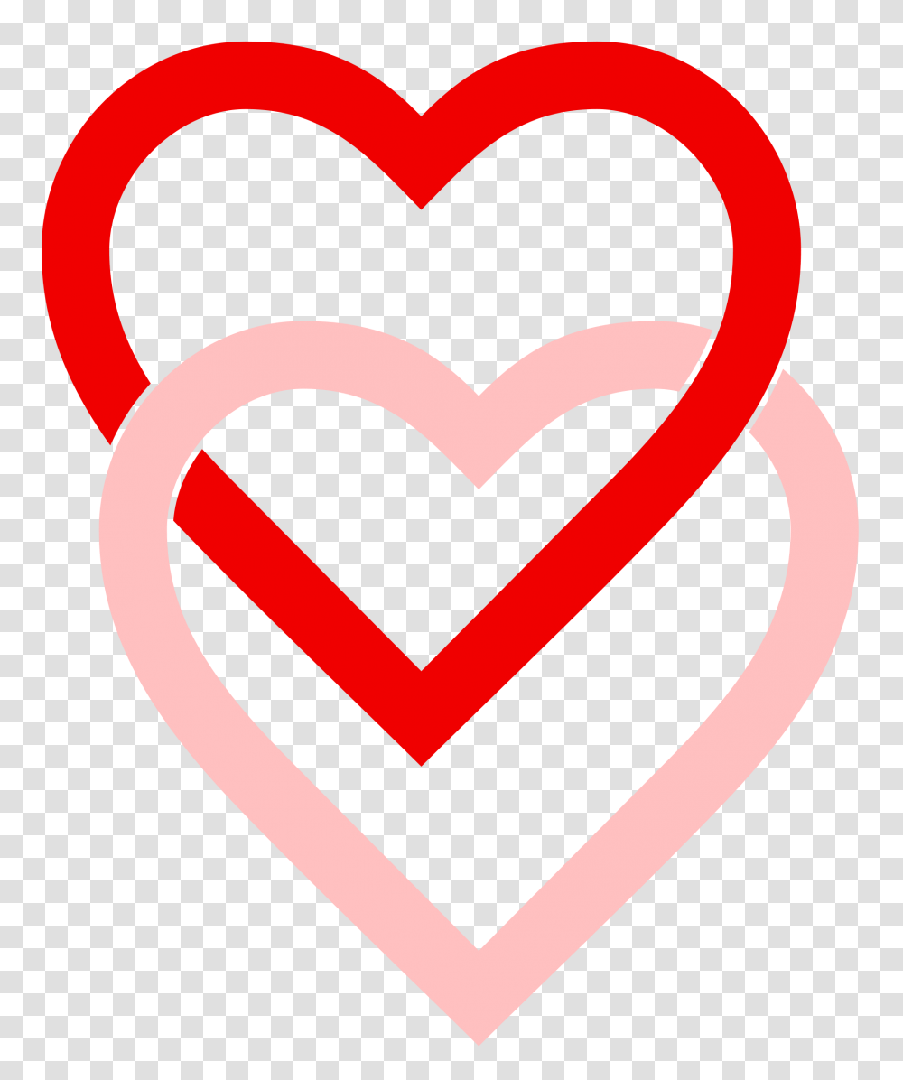 Interlaced Love Hearts Transparent Png