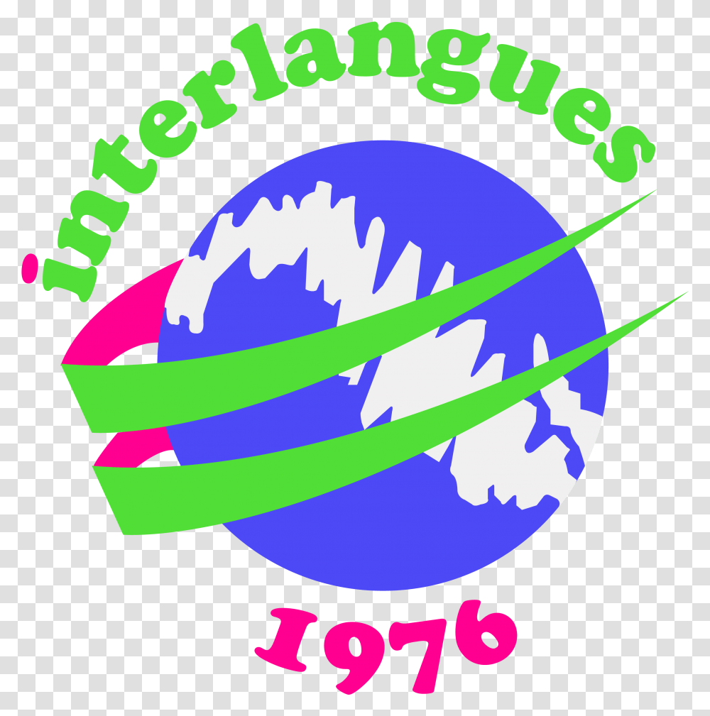 Interlangues Globe Logo Graphic Design, Outer Space, Astronomy, Universe, Planet Transparent Png