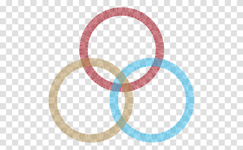 Interlocking Circles Clip Art, Hoop, Tape Transparent Png