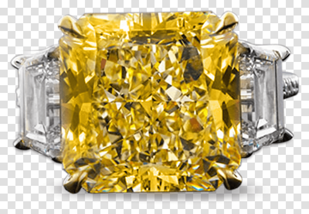 Internally Flawless Fancy Yellow Diamond Ring Diamond Transparent Png