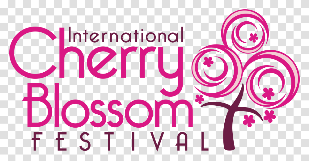 International Cherry Blossom Festival, Alphabet, Word, Label Transparent Png