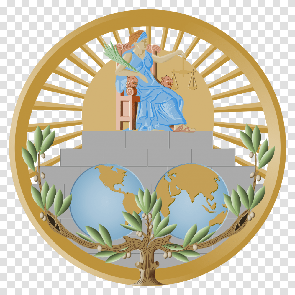International Court Of Justice Bosnia And Herzegovina V Serbia And Montenegro Genocide, Symbol, Emblem, Crib, Furniture Transparent Png