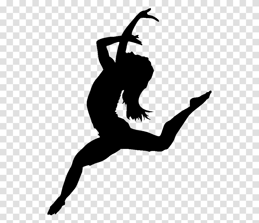 International Dance Day Ballet Dancer Silhouette Art Modern Contemporary Dance Dancer Silhouette, Gray Transparent Png