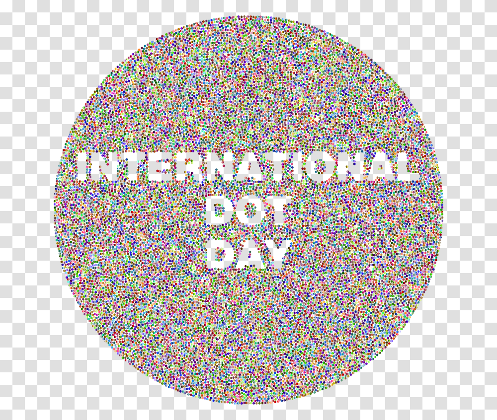 International Dot Day Chromatic No Bg International Dot Day, Sphere, Pattern, Ornament, Rug Transparent Png