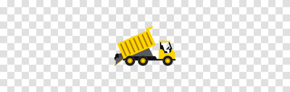 International Dump Truck Clipart, Transportation, Tractor, Vehicle, Bulldozer Transparent Png