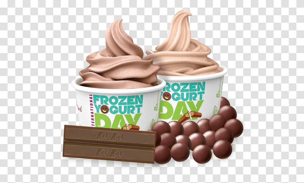 International Frozen Yogurt Day National Frozen Yogurt Day 2018, Dessert, Food, Cream, Creme Transparent Png