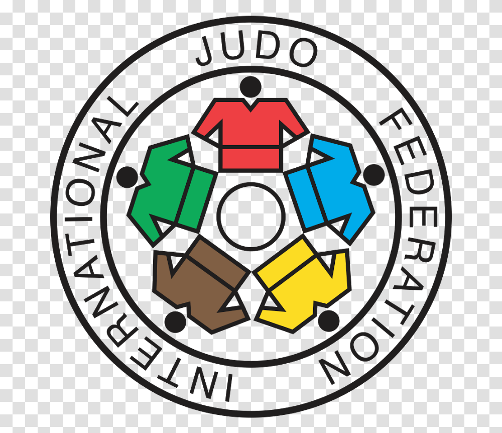 International Judo Federation Logo International Judo Federation, Symbol, Recycling Symbol, Grenade, Bomb Transparent Png