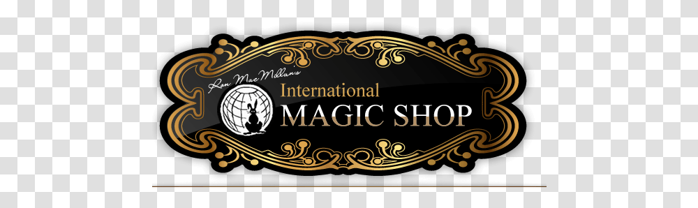 International Magic Magic Shop Logo, Label, Text, Alphabet, Symbol Transparent Png