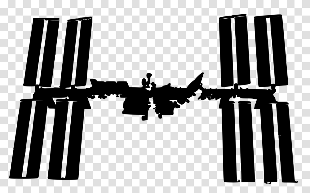International Space Station Sts Expedition Outer Space Free, Gray, World Of Warcraft Transparent Png