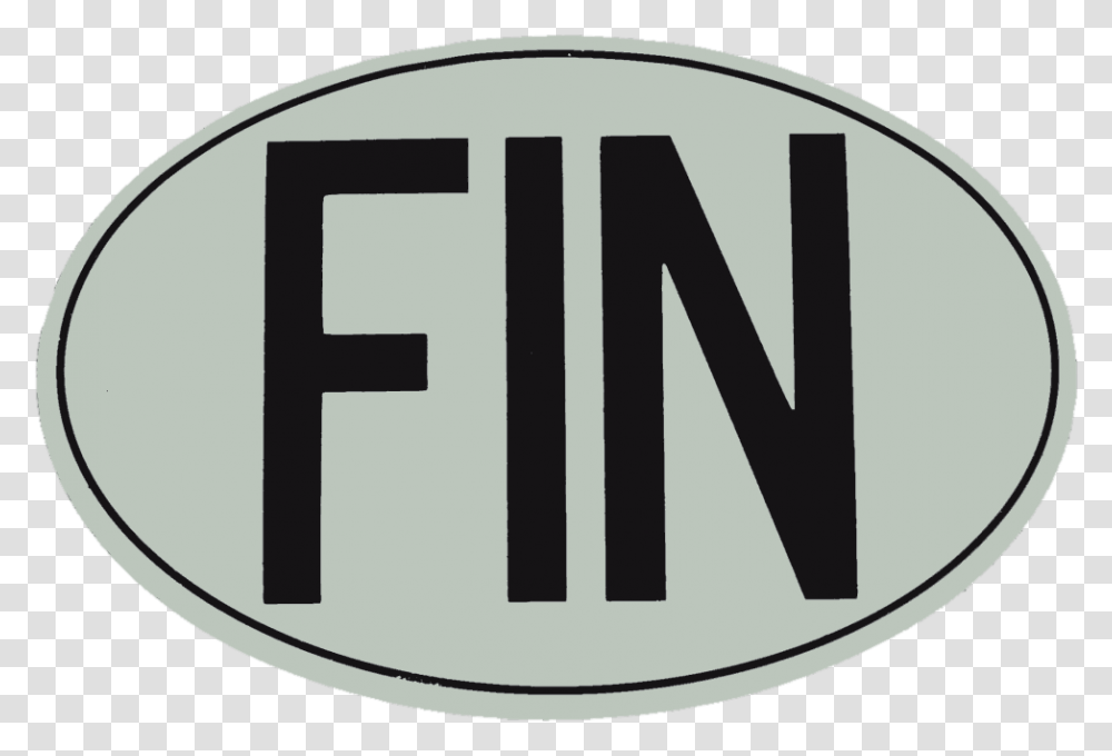 International Vehicle Registration Oval Fin, Logo, Symbol, Trademark, Text Transparent Png