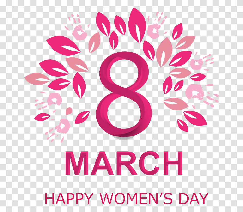 International Women Day Picture National Women's Day 2018, Number, Paper Transparent Png