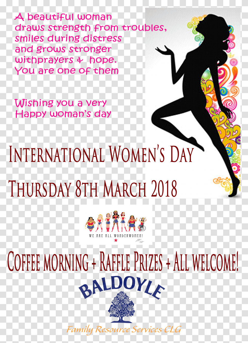 International Womens Day Poster Slogan For Women's Day, Advertisement, Flyer, Paper, Brochure Transparent Png