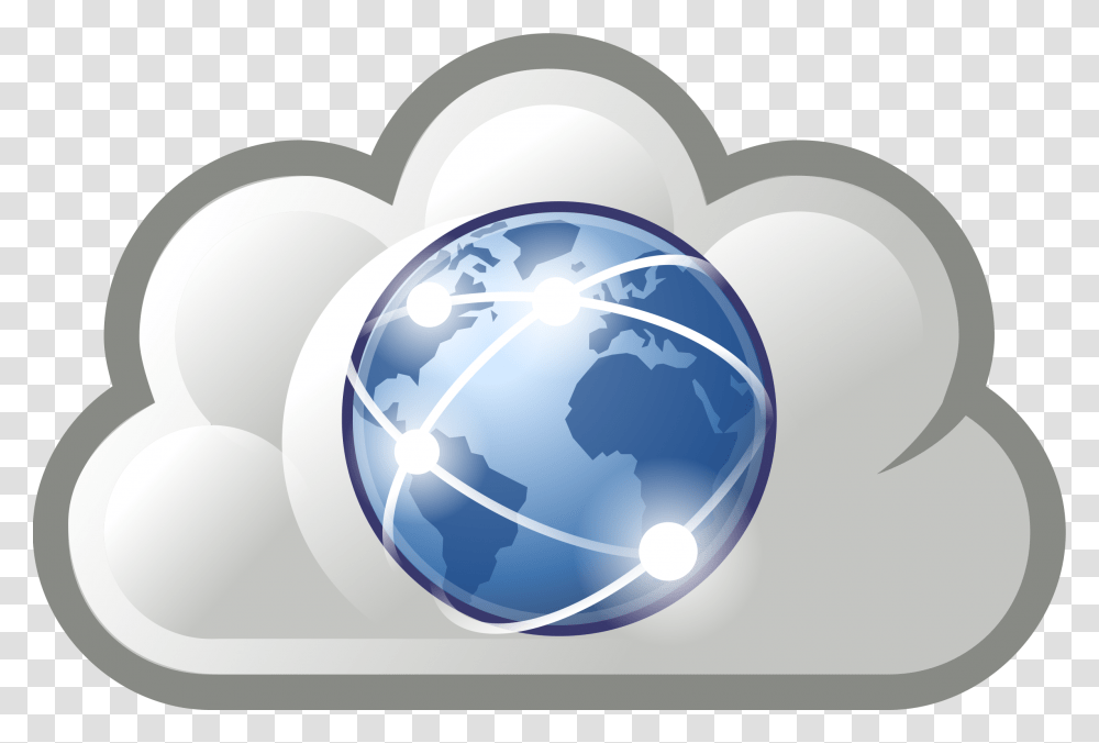 Internet Cloud Symbol Clipart World Wide Web Cloud, Outer Space, Astronomy, Universe, Planet Transparent Png