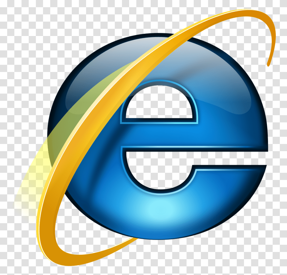 Internet Explorer 7 Original Internet Explorer Logo, Helmet, Clothing, Apparel, Symbol Transparent Png