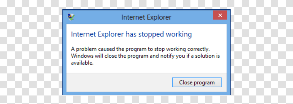 Internet Explorer Has Stopped Working, Page, Number, Business Card Transparent Png