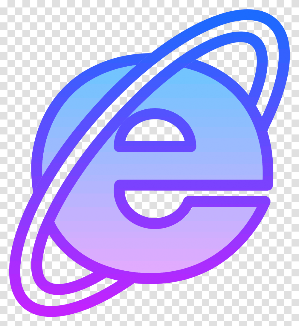 Internet Explorer Icon Internet Explorer Icon Violet, Number, Label Transparent Png