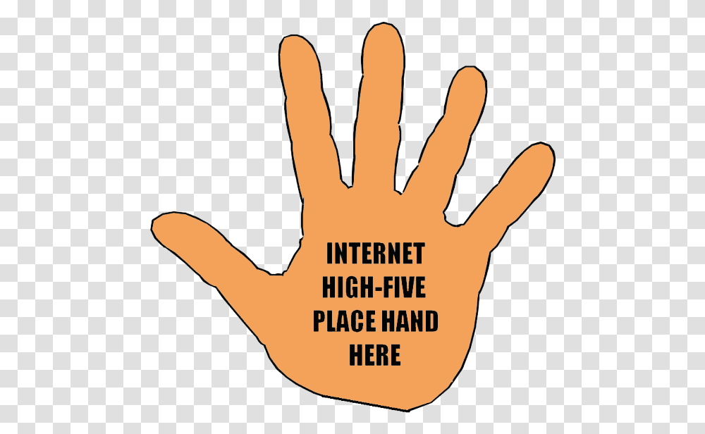 Internet High Five Clip Art, Hand, Finger, Number Transparent Png
