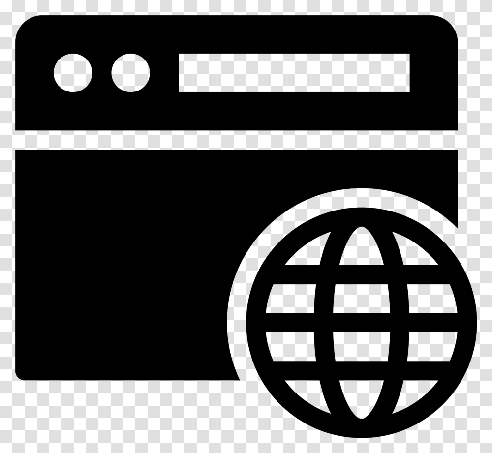 Internet Icon Cartoon Globe Black And White, Gray, World Of Warcraft Transparent Png