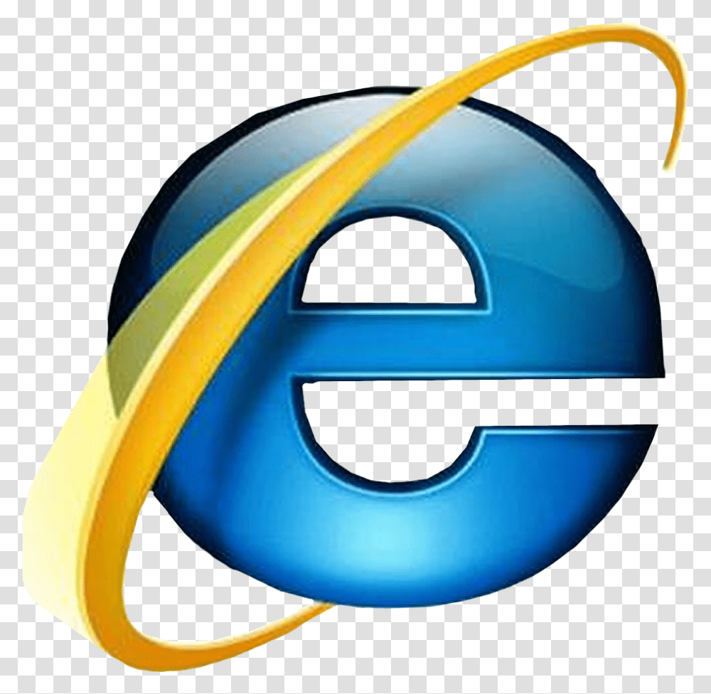 Internet Ie Icon Library Internet Explorer Logo, Helmet, Apparel Transparent Png