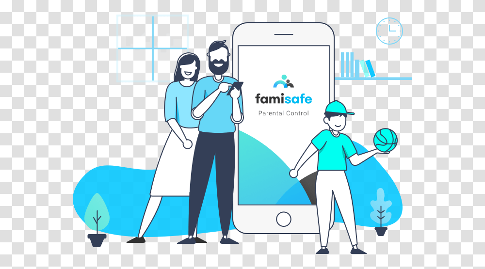 Internet Monitoring Software For Parents Famisafe App, Person, Helmet, Advertisement, Doctor Transparent Png