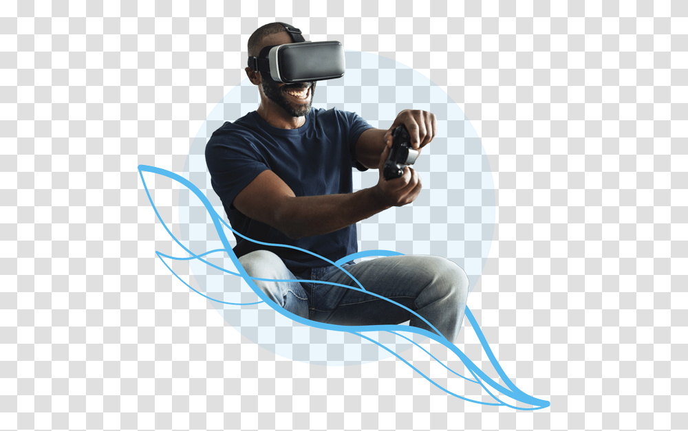 Internet Service Provider Sitting, Person, Human, Video Gaming, Paintball Transparent Png