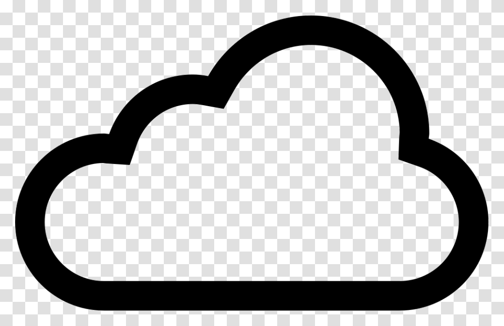 Internet Symbol Vector Icon Cloud, Heart, Stencil Transparent Png