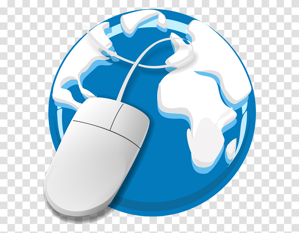 Internet Web Globe Mouse Earth Planet World Internet Clipart, Computer, Electronics, Soccer Ball, Football Transparent Png