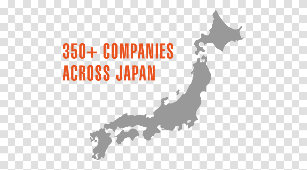 Internship In Explore Japan Map Vector Grey, Poster, Advertisement, Plot Transparent Png