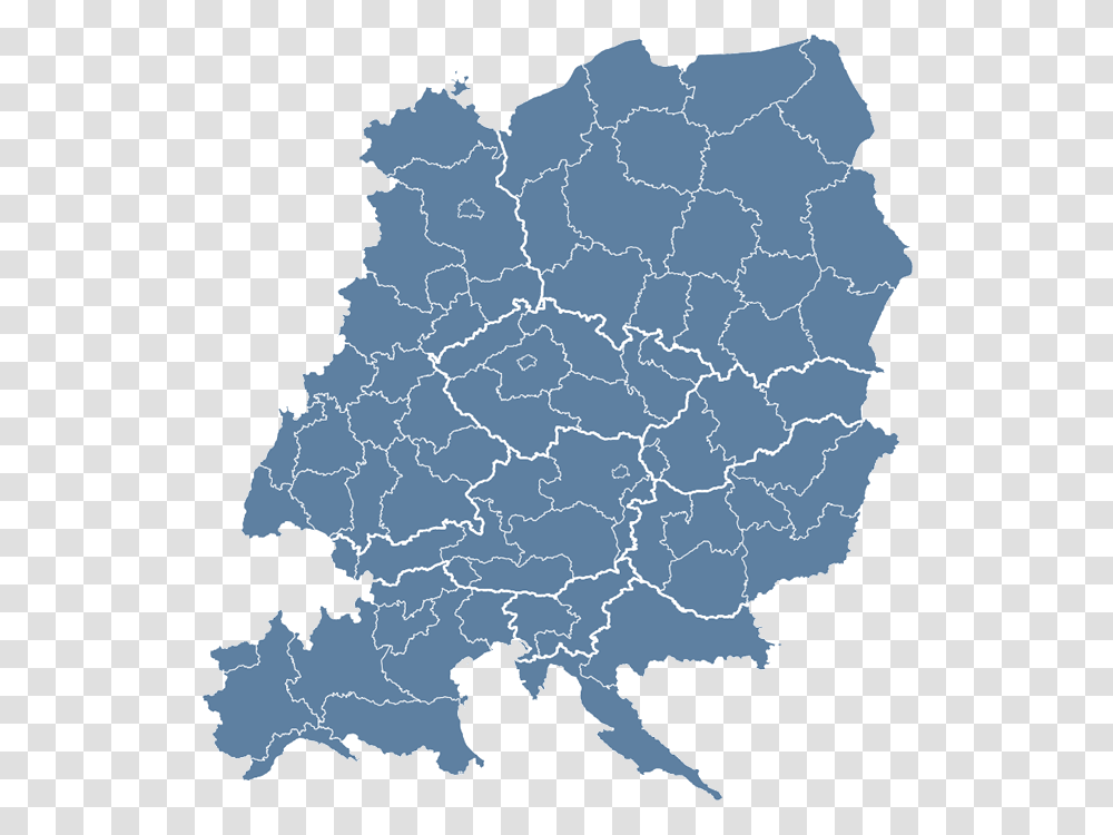 Interreg Central Europe Territory, Map, Diagram, Atlas, Plot Transparent Png