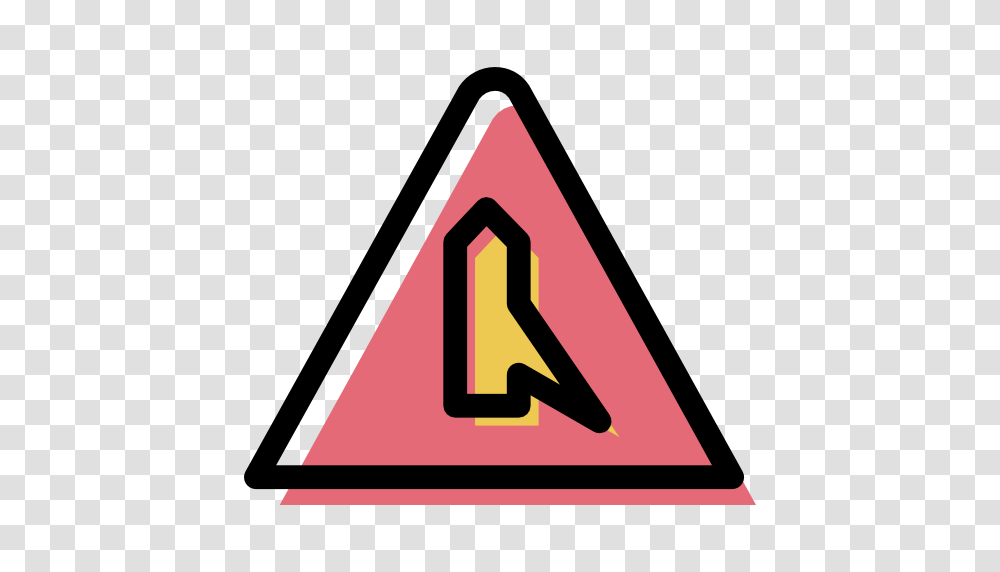 Intersection Traffic Sign Warning Signs Danger Triangle, Road Sign Transparent Png