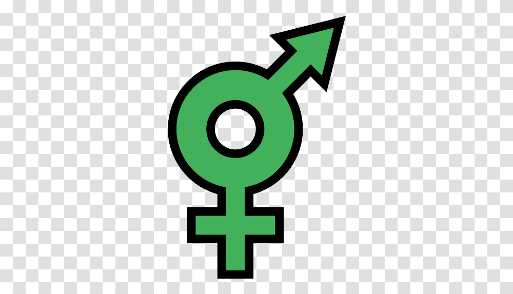 Intersex Vector Svg Icon Gender Symbol, Number, Text, Cross, Alphabet Transparent Png