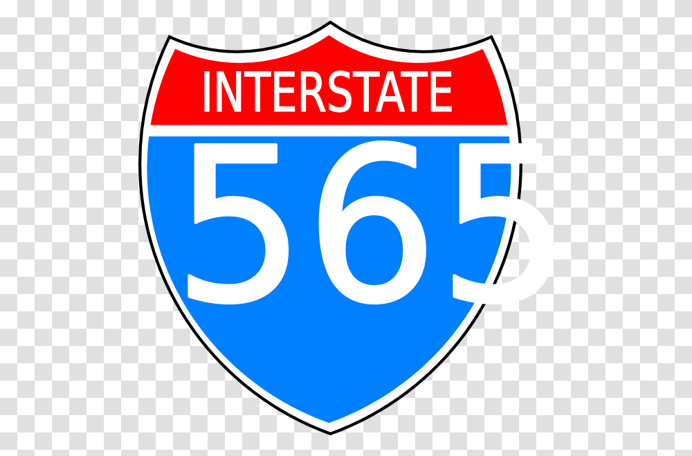 Interstate 565 Sign Svg Clip Arts Interstate 80 Clipart, Label, Number Transparent Png