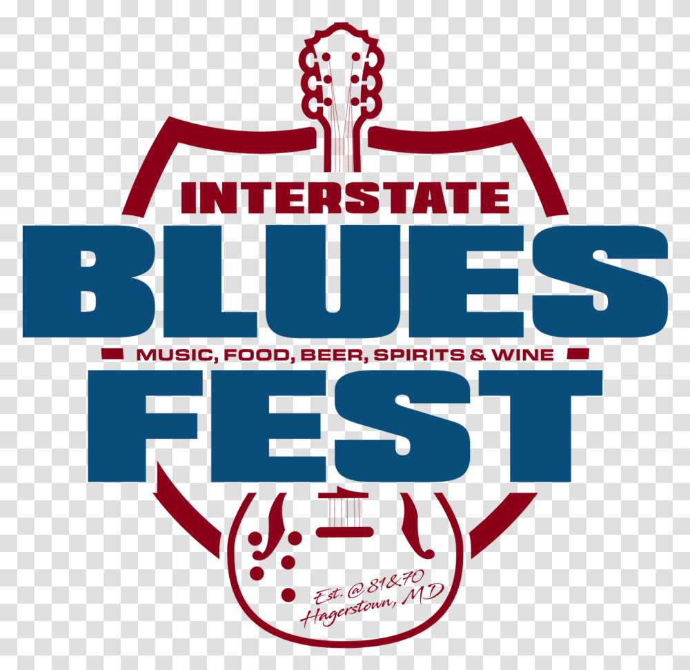 Interstate Blues Fest Graphic Design, Text, Alphabet, Label, Logo Transparent Png