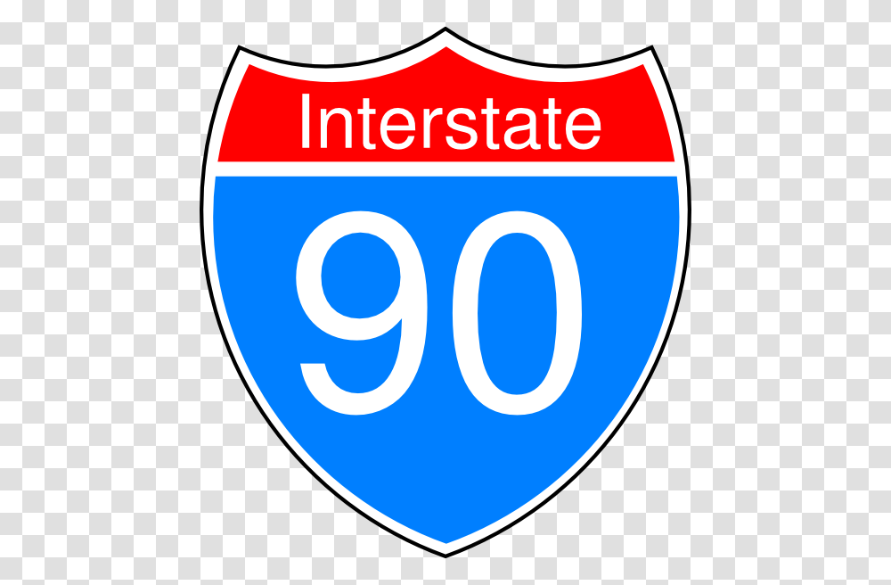 Interstate Sign Clip Art, Label, Number Transparent Png