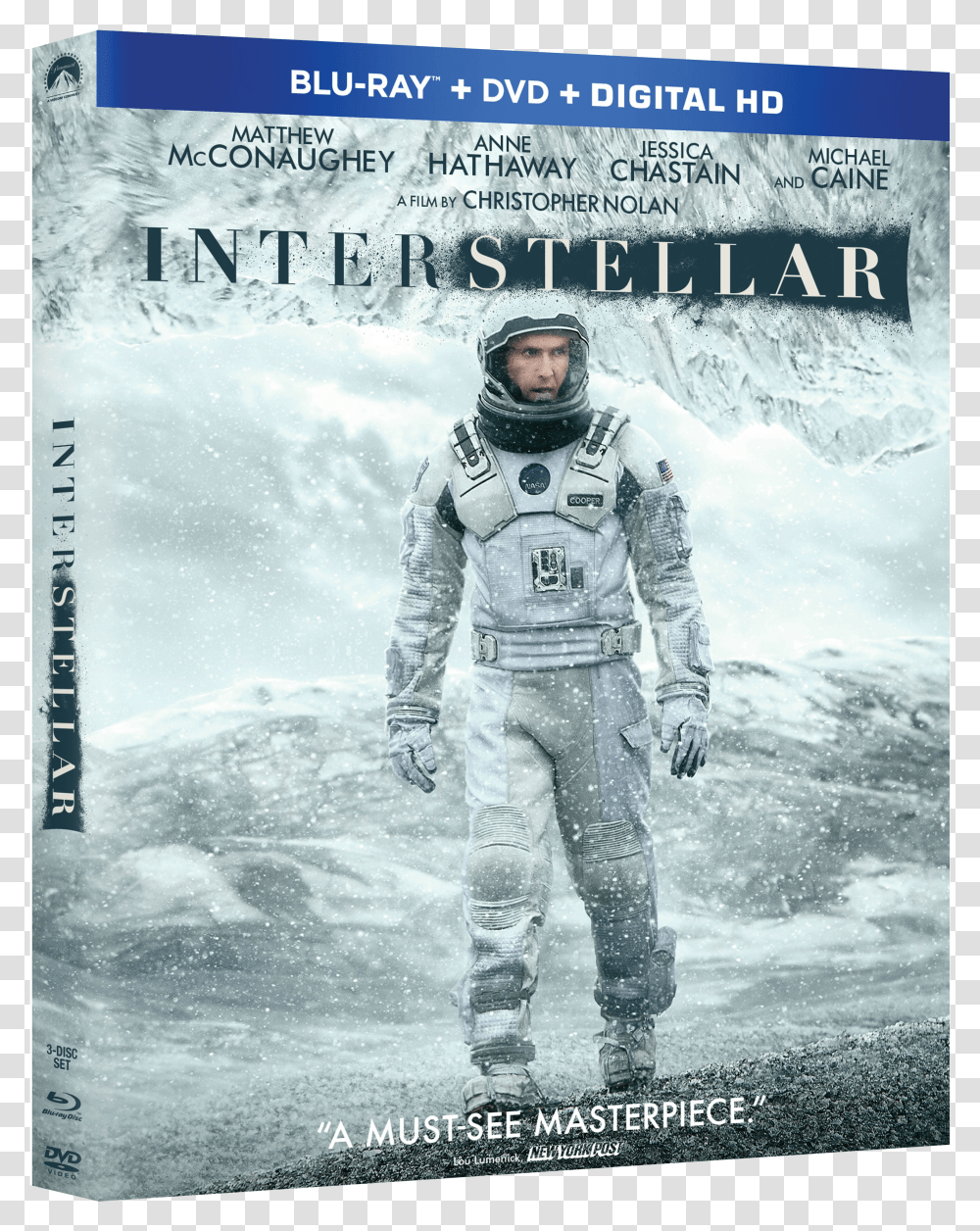 Interstellar Blu Ray Cover Transparent Png